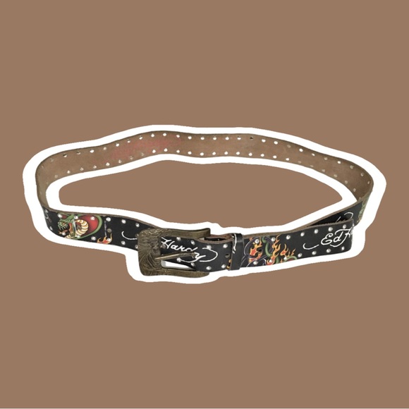 ED HARDY vintage belt - Picture 3 of 7